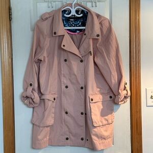 Steve Madden Blush Double-Breasted Trench Coat, Ladies XL